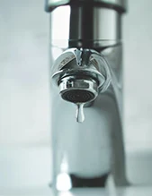 Leaking faucet